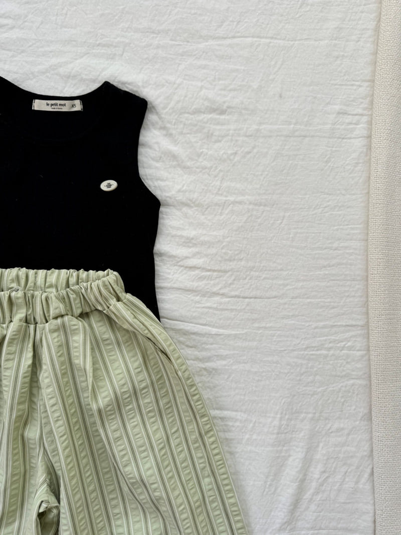 Le petitmot - Korean Children Fashion - #prettylittlegirls - Inner Ribbed Tee - 5