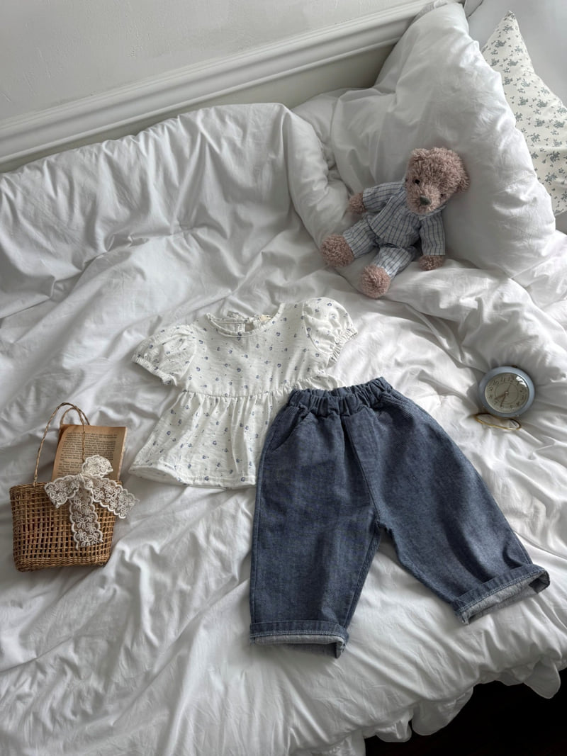 Le petitmot - Korean Children Fashion - #toddlerclothing - Flower Blouse - 4