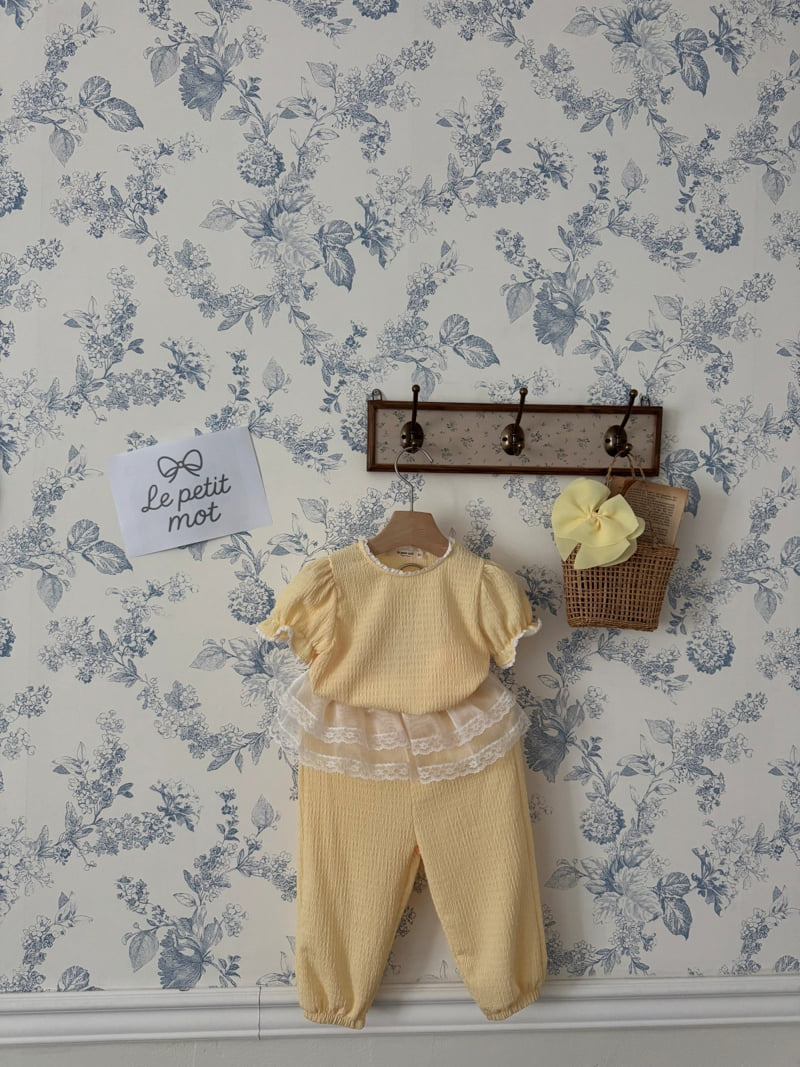 Le petitmot - Korean Children Fashion - #toddlerclothing - Lily Set - 2