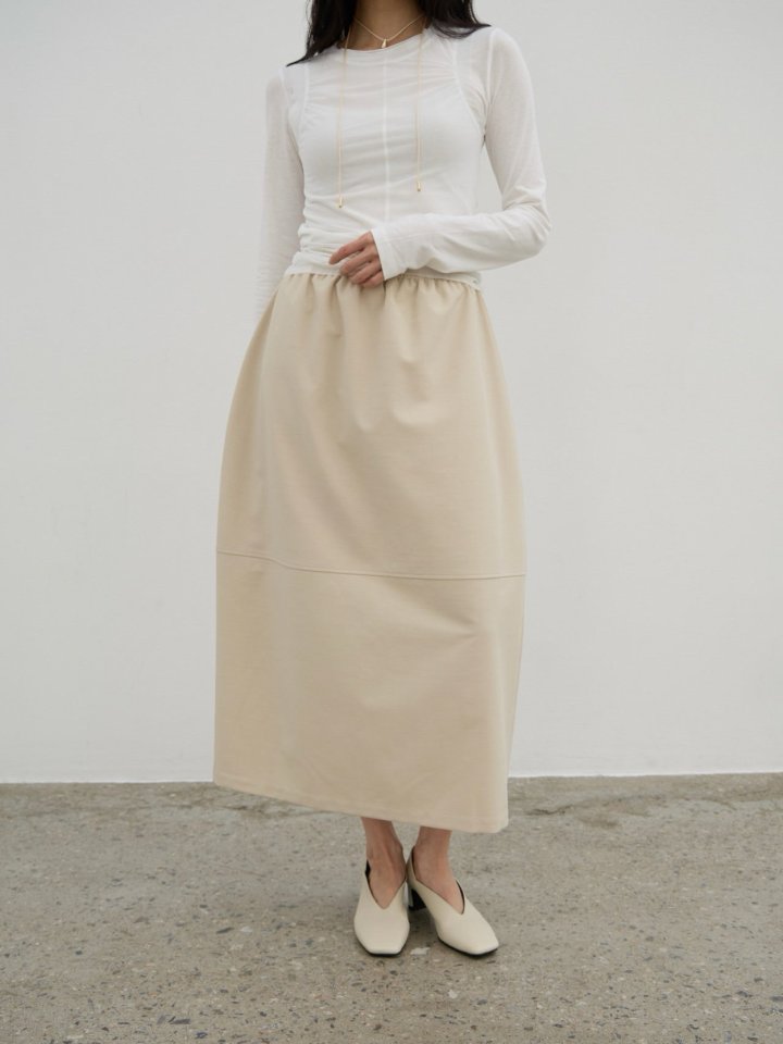 Lenoii - Korean Women Fashion - #momslook - Barrel Banding Skirt - 11