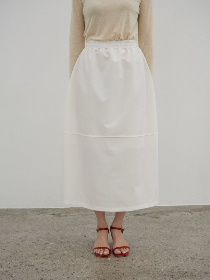 Lenoii - Korean Women Fashion - #momslook - Barrel Banding Skirt - 7