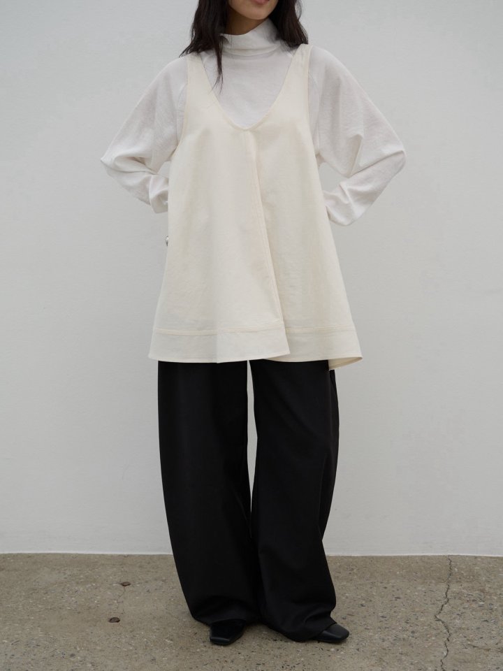 V-Neck Bell Line Mini One-piece by Lenoii for Women - view 2