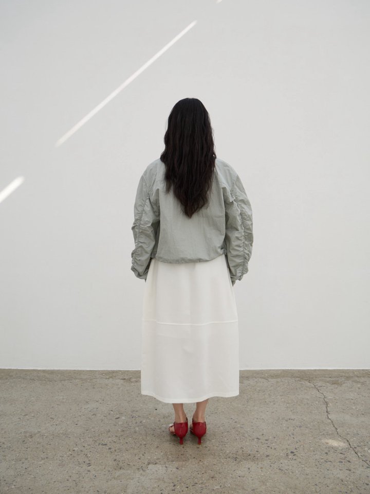Lenoii - Korean Women Fashion - #momslook - Curve Bomber Jumper Shirt - 5