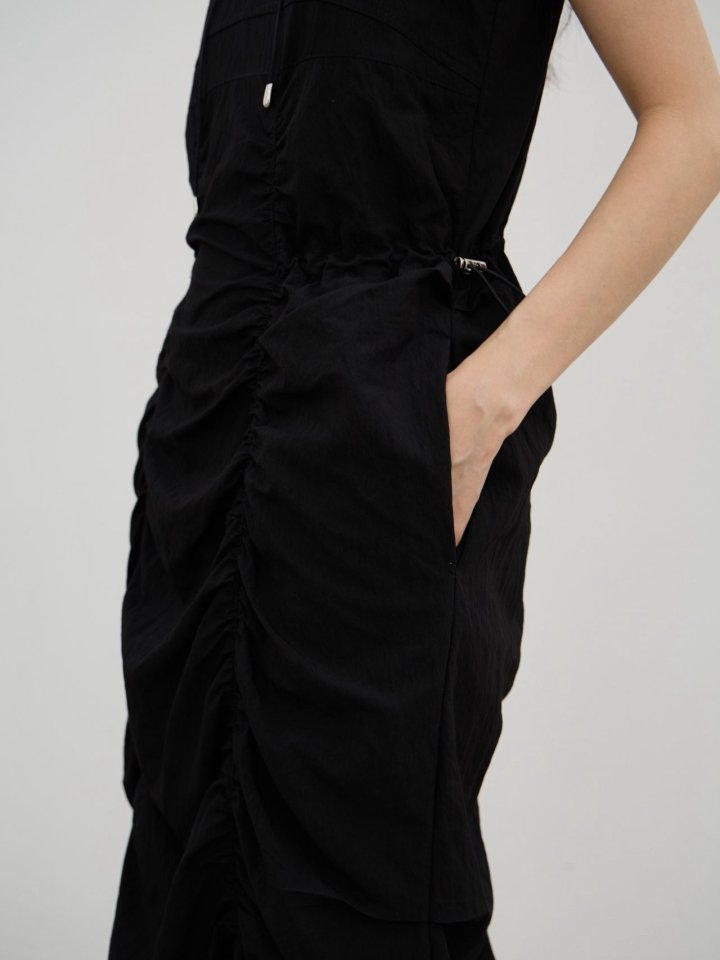 Lenoii - Korean Women Fashion - #momslook - Berk Shirring One-piece - 10