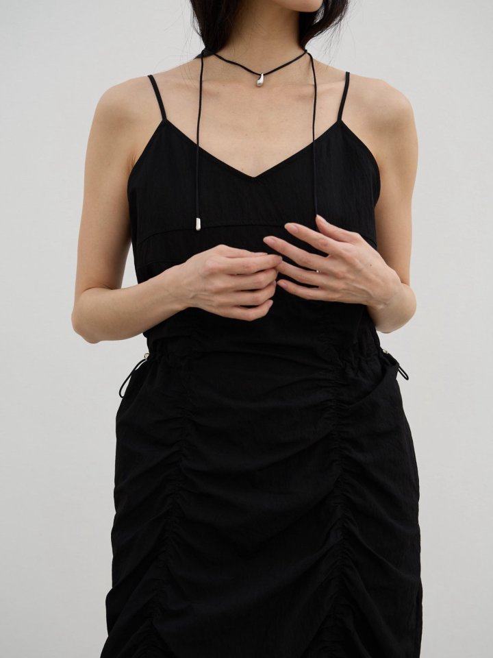 Lenoii - Korean Women Fashion - #momslook - Berk Shirring One-piece - 6