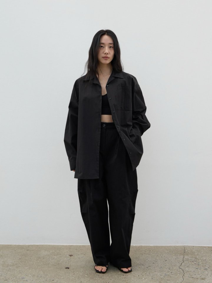 Lenoii - Korean Women Fashion - #momslook - Butter Oversized Shirt Jacket - 11
