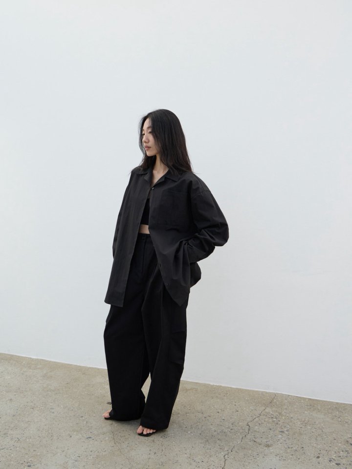 Lenoii - Korean Women Fashion - #momslook - Butter Oversized Shirt Jacket - 12