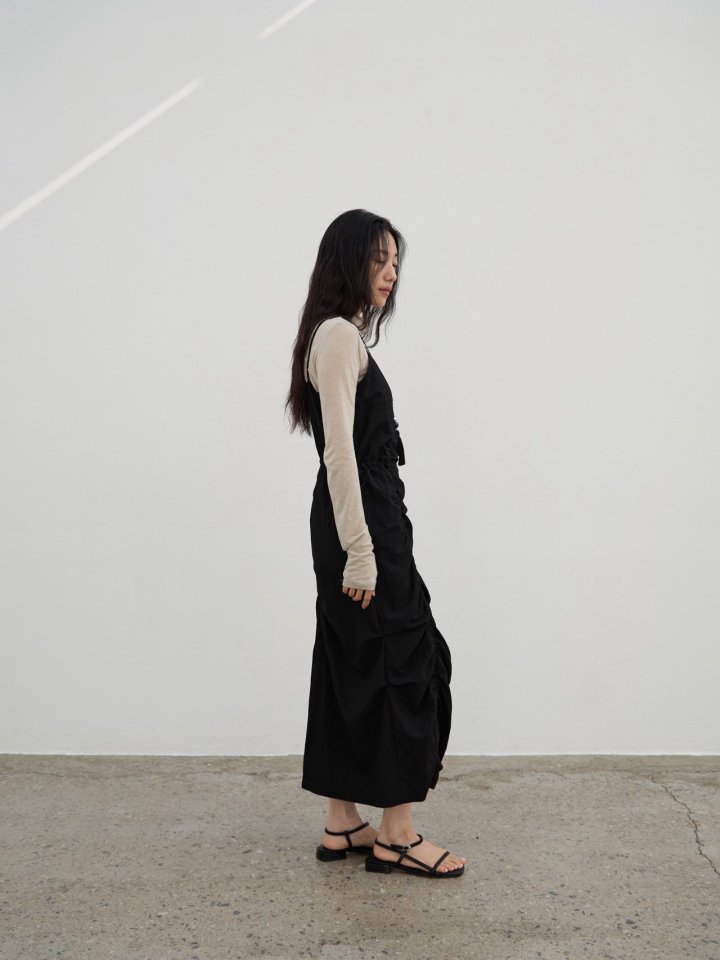 Lenoii - Korean Women Fashion - #womensfashion - Sheer High Neck Tee - 4
