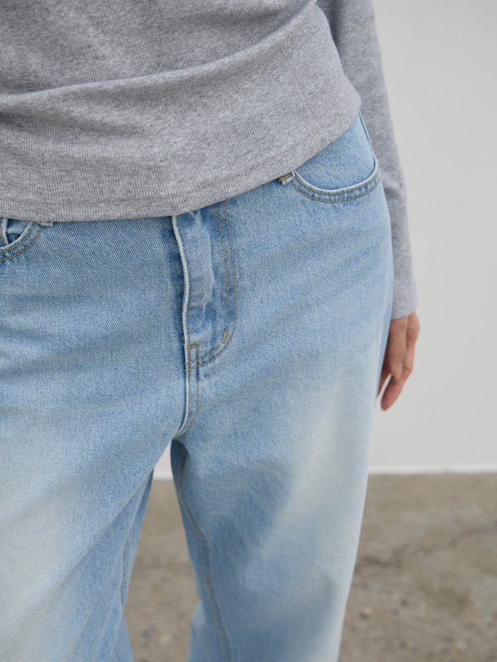 Relax Straight Denim Pants by Lenoii for Women - view 12