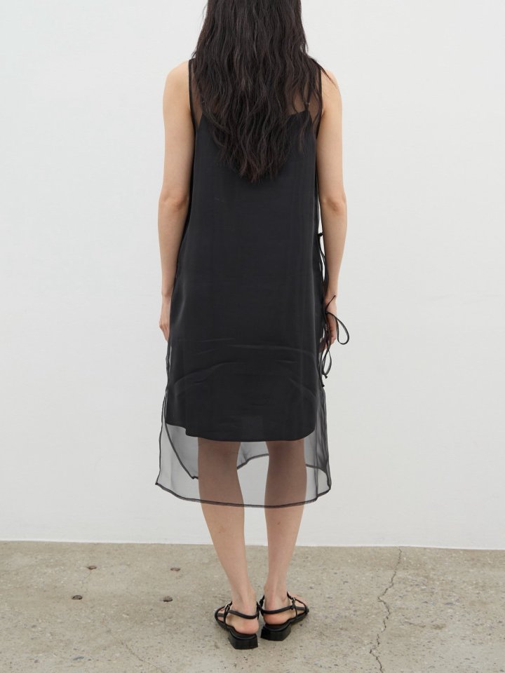 Lenoii - Korean Women Fashion - #momslook - Amour Organza Slip Set One-piece - 11