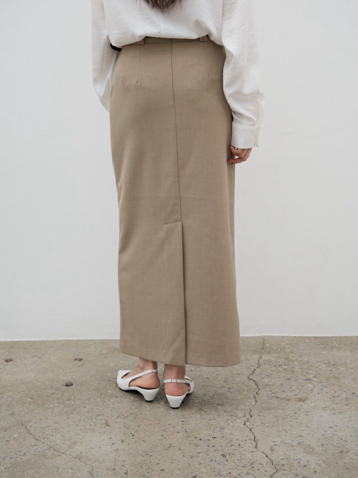 Lenoii - Korean Women Fashion - #momslook - Maxi Long Skirt - 5