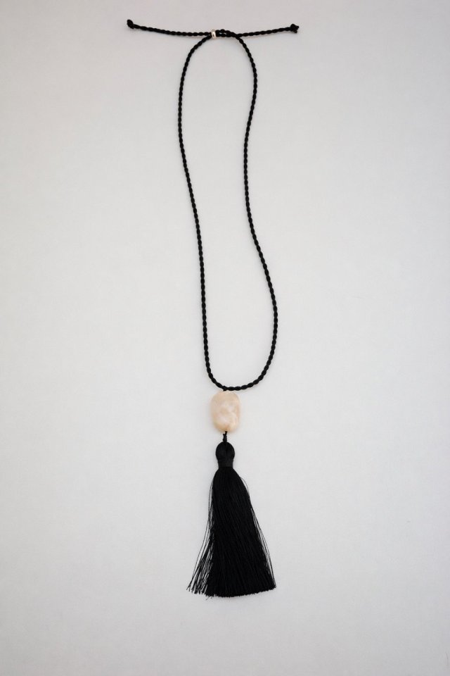 Lenoii - Korean Women Fashion - #pursuepretty - Butter Tassel Long Necklace - 5