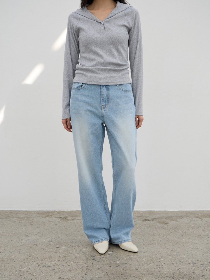 Relax Straight Denim Pants by Lenoii for Women - view 5
