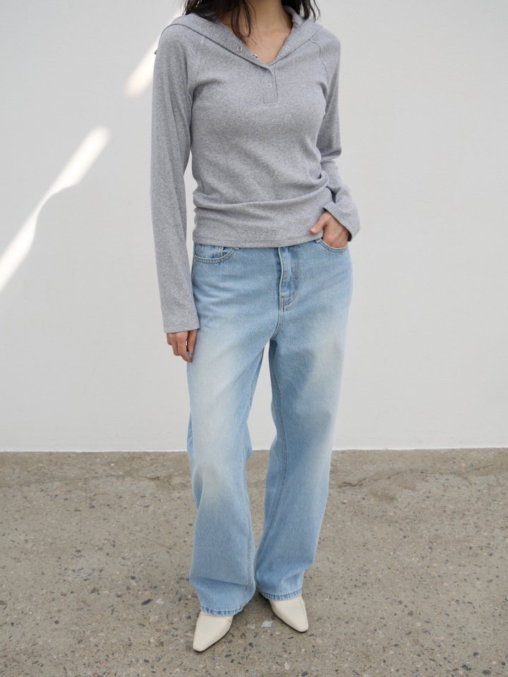 Relax Straight Denim Pants by Lenoii for Women - view 6