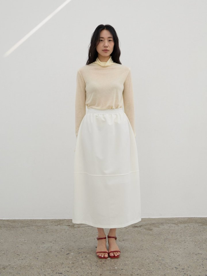 Lenoii - Korean Women Fashion - #thatsdarling - Barrel Banding Skirt