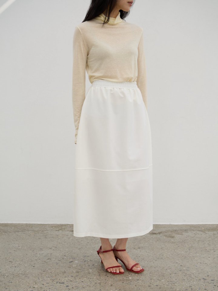 Lenoii - Korean Women Fashion - #thelittlethings - Barrel Banding Skirt - 2