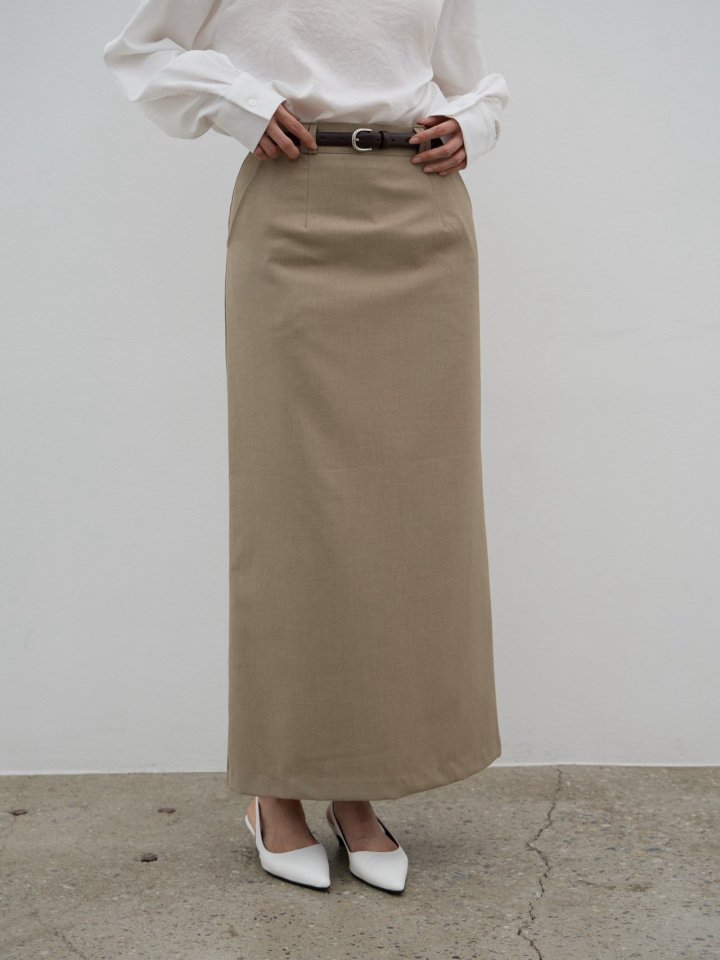 Lenoii - Korean Women Fashion - #thatsdarling - Maxi Long Skirt - 4