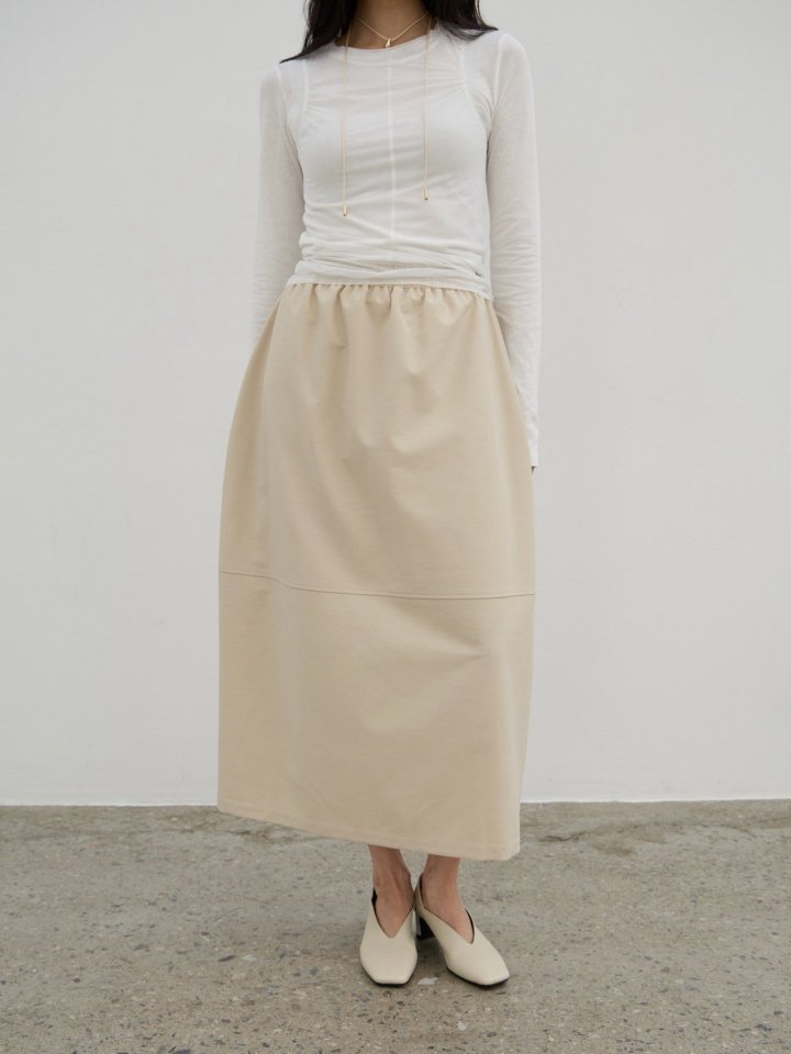 Lenoii - Korean Women Fashion - #womensfashion - Barrel Banding Skirt - 8