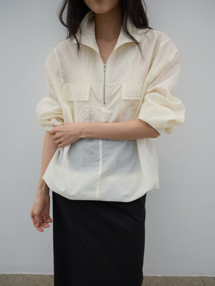 Lenoii - Korean Women Fashion - #womensfashion - Loader High Neck Windbreaker Anorak Jumper - 3