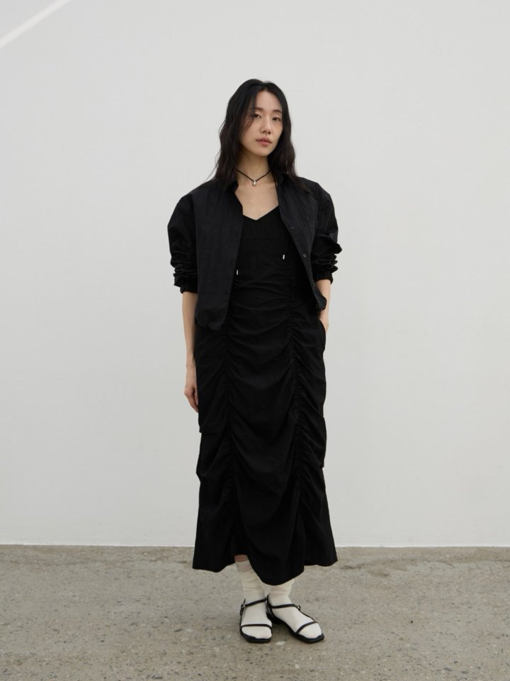 Lenoii - Korean Women Fashion - #womensfashion - Curve Bomber Jumper Shirt - 10