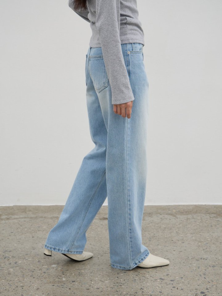 Relax Straight Denim Pants by Lenoii for Women - view 11