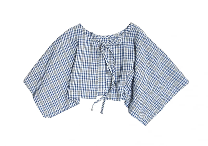 Lilas - Korean Children Fashion - #Kfashion4kids - So Good Check Wrap - 12