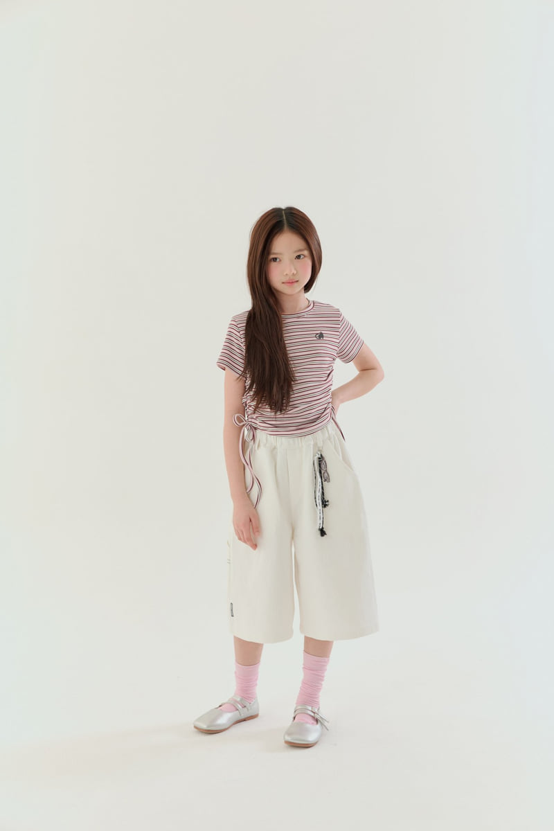 Lilas - Korean Children Fashion - #Kfashion4kids - Kitty Shirring Tee - 8