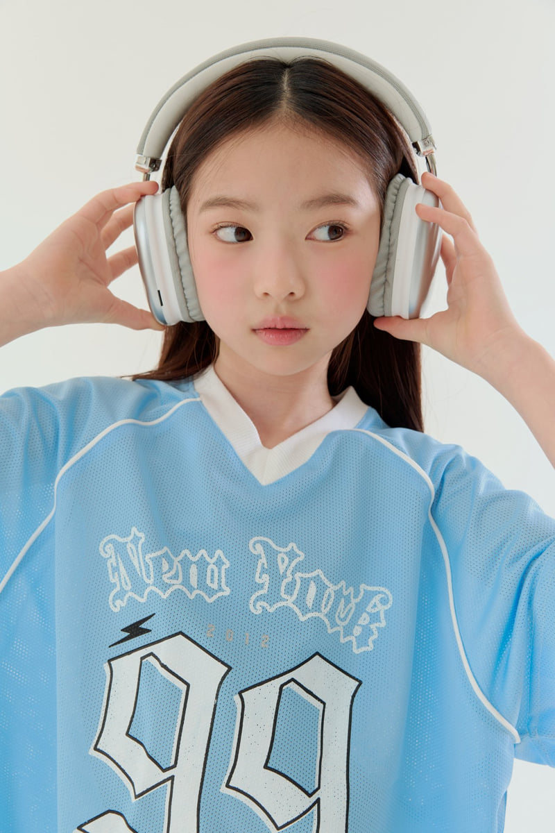 Lilas - Korean Children Fashion - #childofig - Nine Piping Long Tee - 7