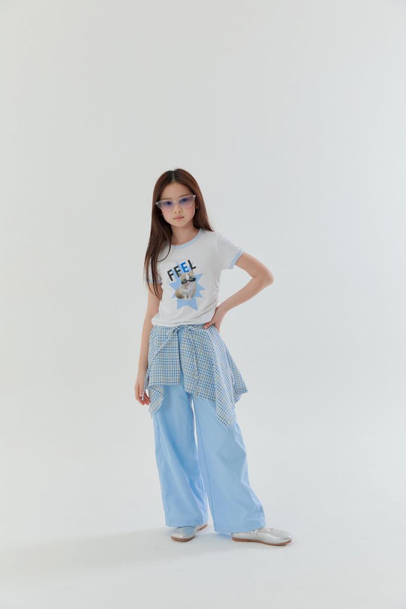 Lilas - Korean Children Fashion - #childrensboutique - So Good Check Wrap - 5