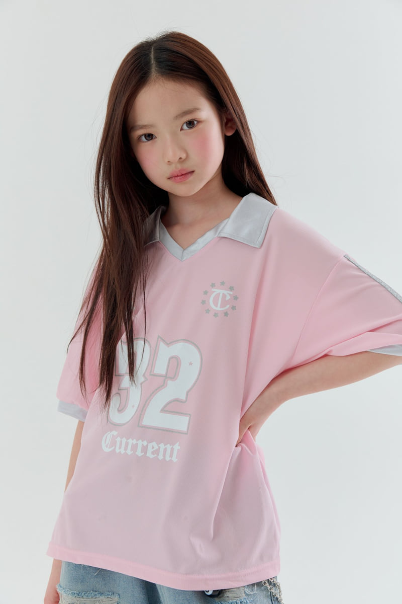 Lilas - Korean Children Fashion - #childrensboutique - Collar Long Tee