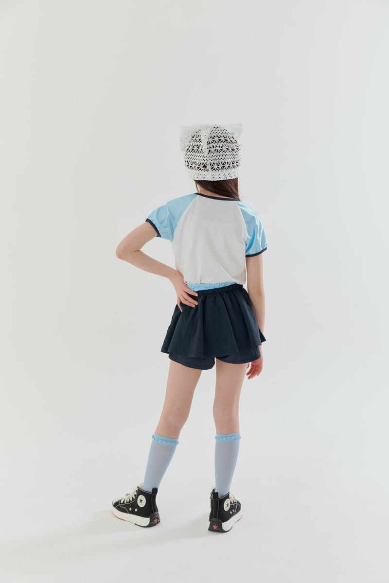 Lilas - Korean Children Fashion - #childrensboutique - New York Double Skirt - 7