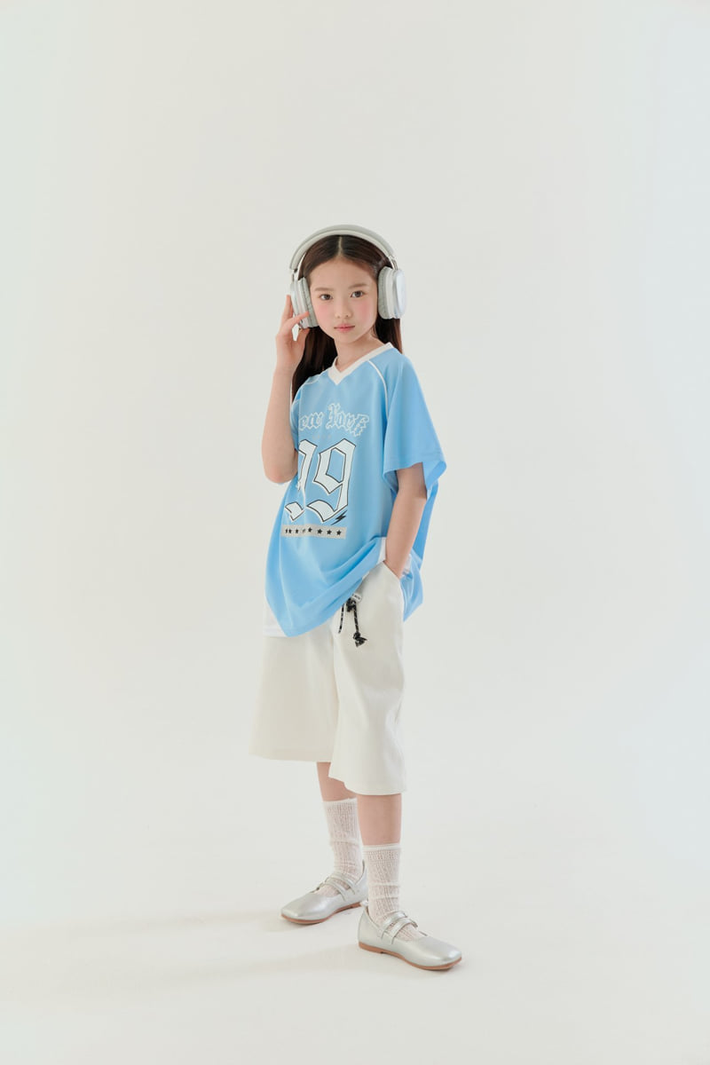 Lilas - Korean Children Fashion - #childrensboutique - Nine Piping Long Tee - 9