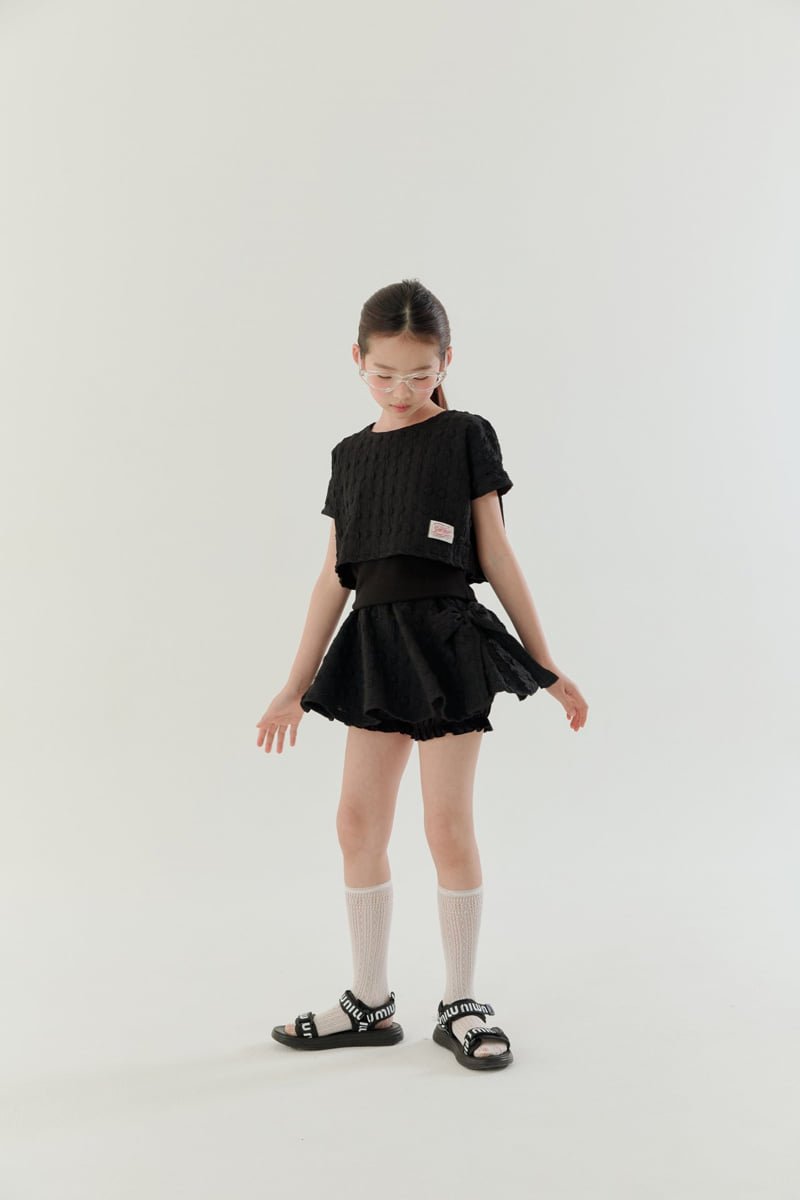 Lilas - Korean Children Fashion - #designkidswear - Muse Ribbon Skirt - 10