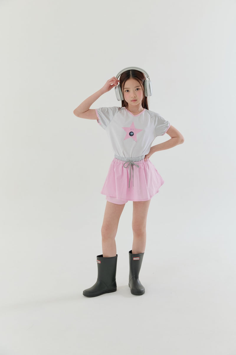 Lilas - Korean Children Fashion - #designkidswear - New York Double Skirt - 8