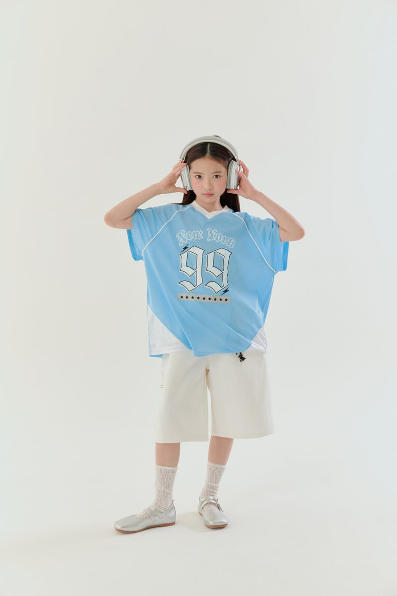 Lilas - Korean Children Fashion - #designkidswear - Nine Piping Long Tee - 10