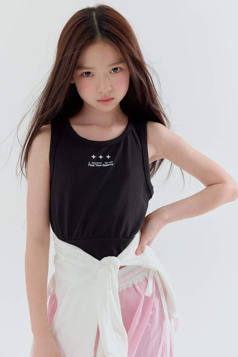 Lilas - Korean Children Fashion - #discoveringself - Star Sleeveless