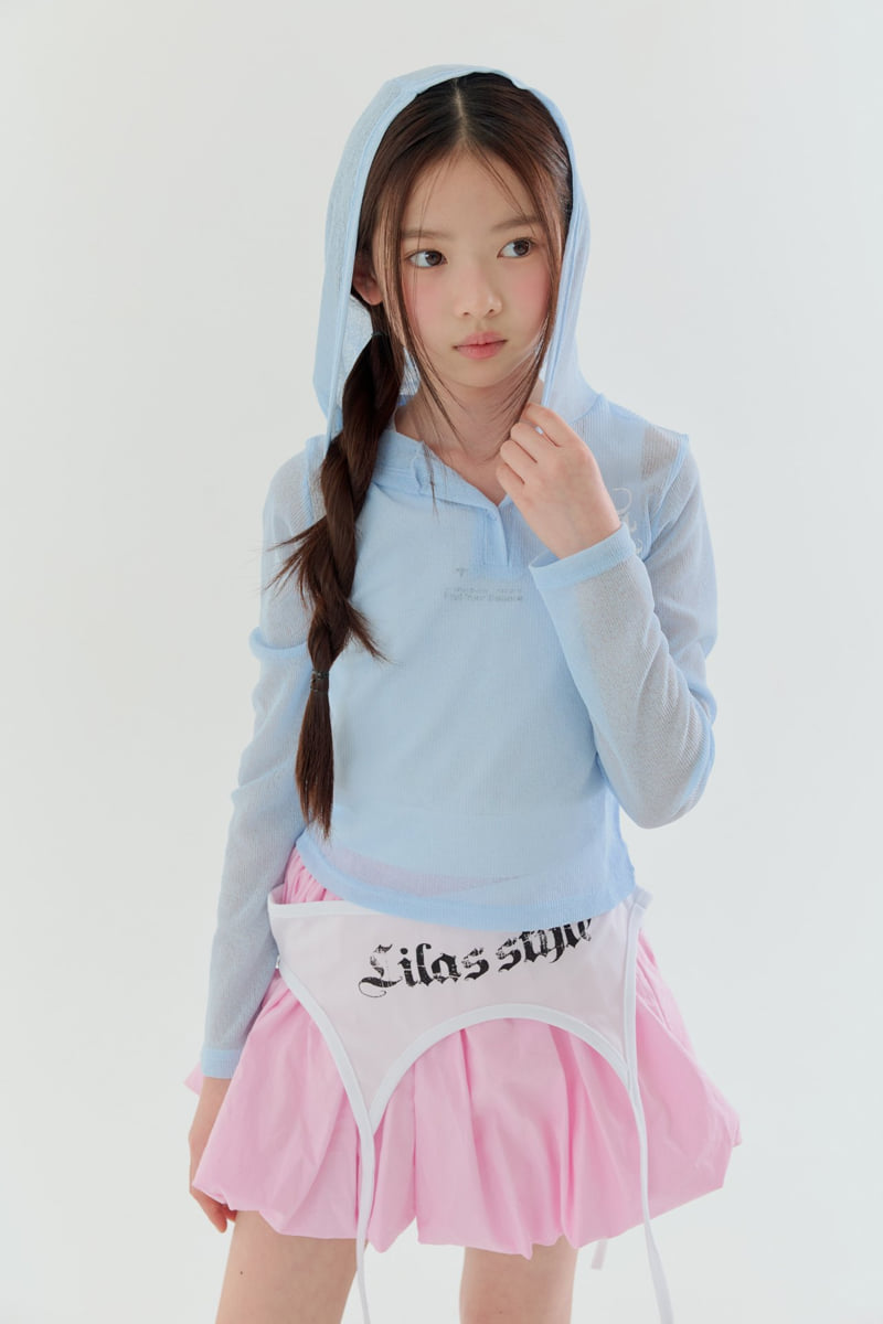 Lilas - Korean Children Fashion - #designkidswear - Cami Wrap Skirt - 4