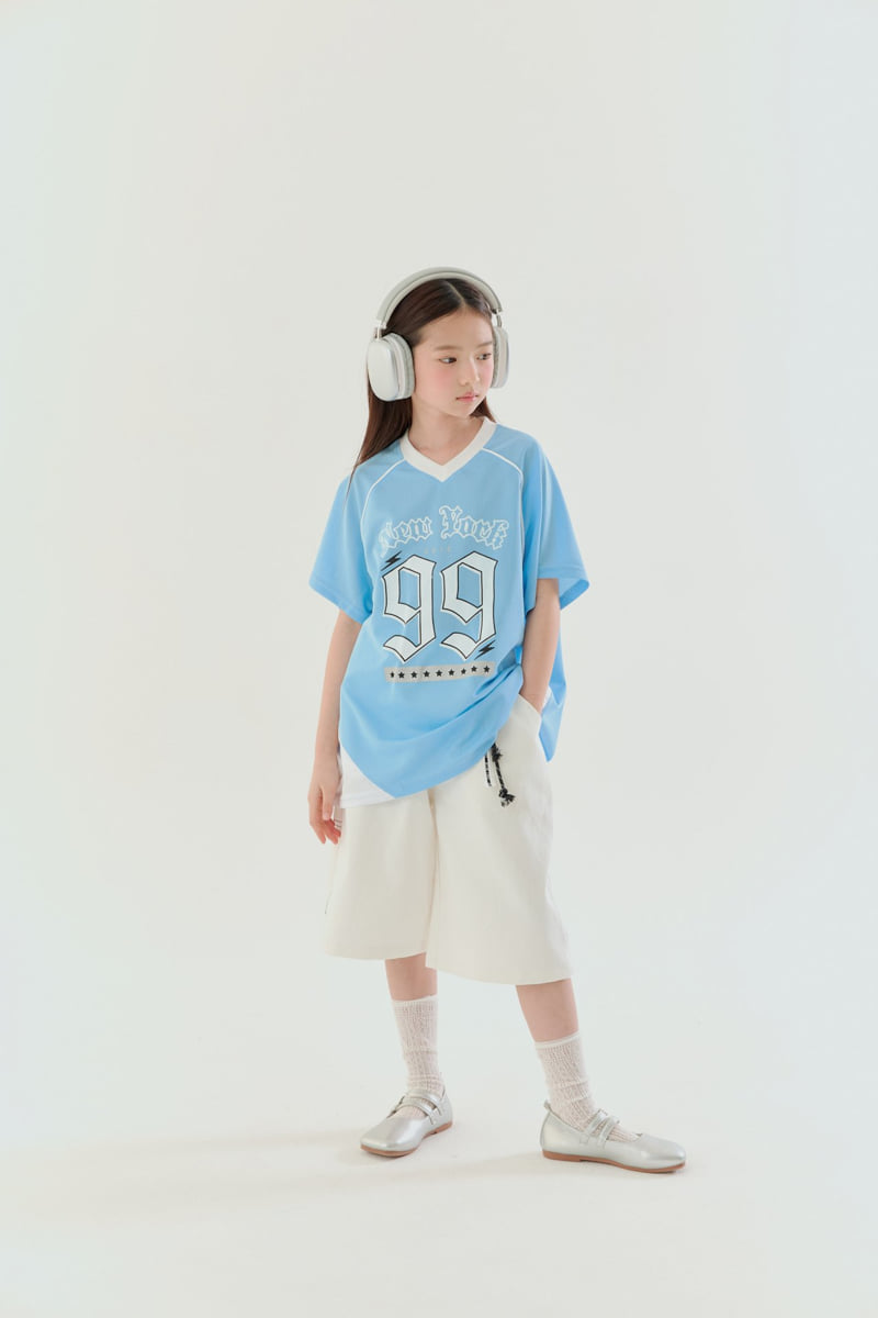 Lilas - Korean Children Fashion - #discoveringself - Nine Piping Long Tee - 11