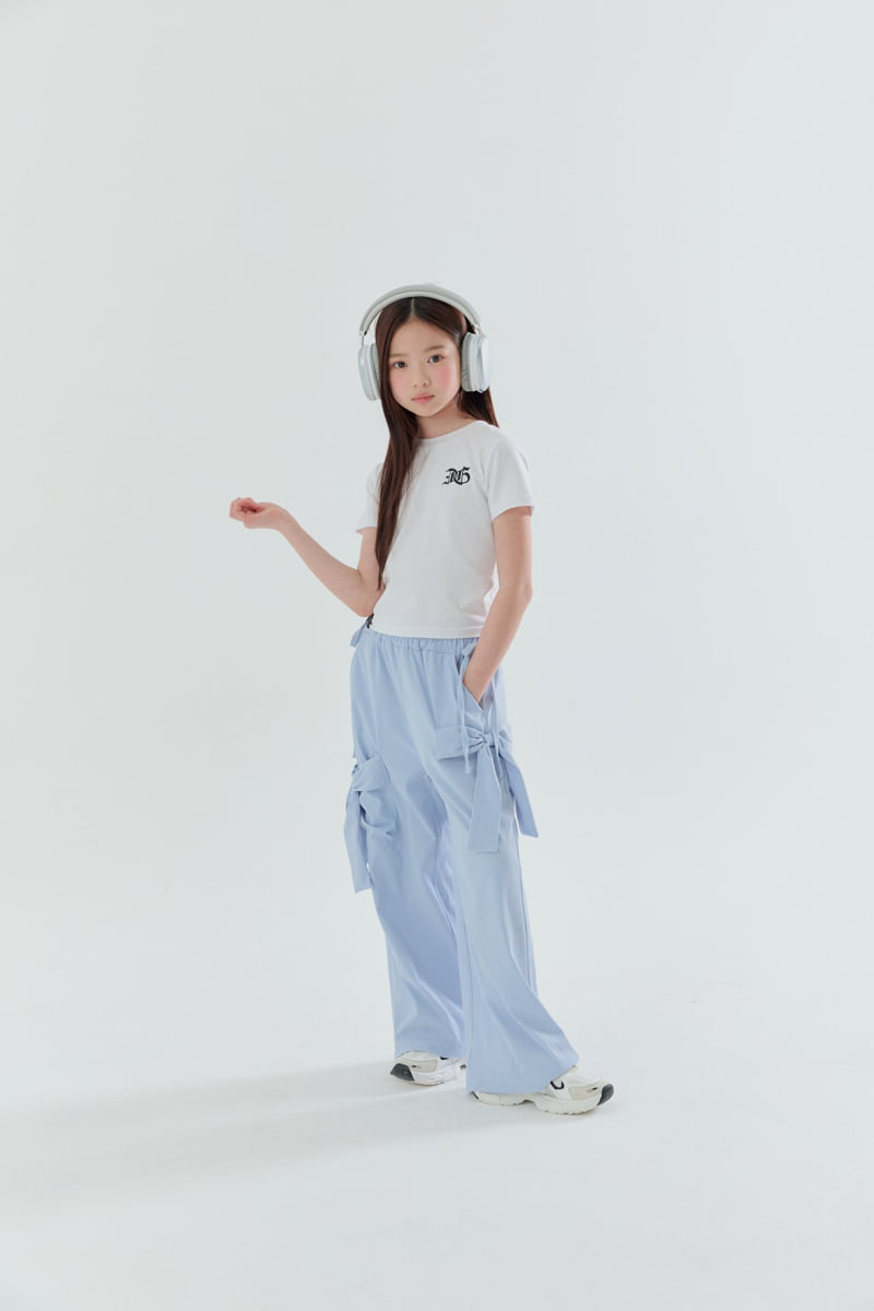Lilas - Korean Children Fashion - #fashionkids - Duet Ribbon Wide Pants - 10
