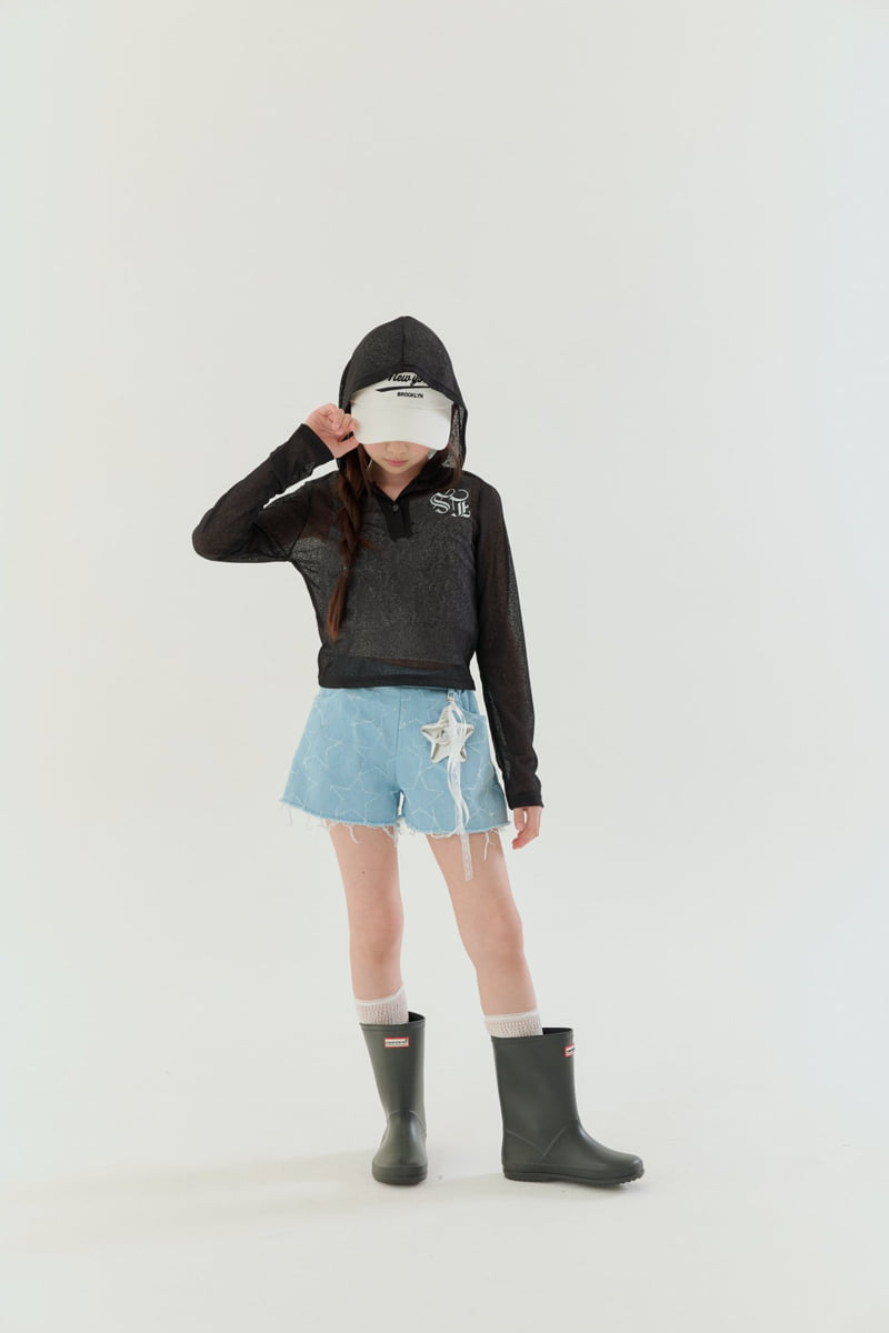 Lilas - Korean Children Fashion - #fashionkids - Unnie Hoodie Tee - 11