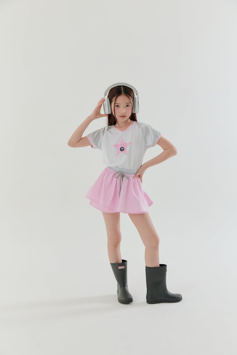 Lilas - Korean Children Fashion - #fashionkids - New York Double Skirt - 10