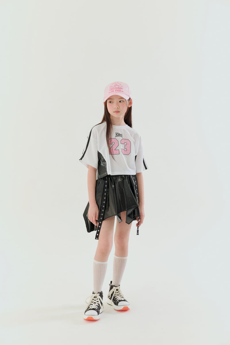 Lilas - Korean Children Fashion - #fashionkids - Silver 23 Tee - 2