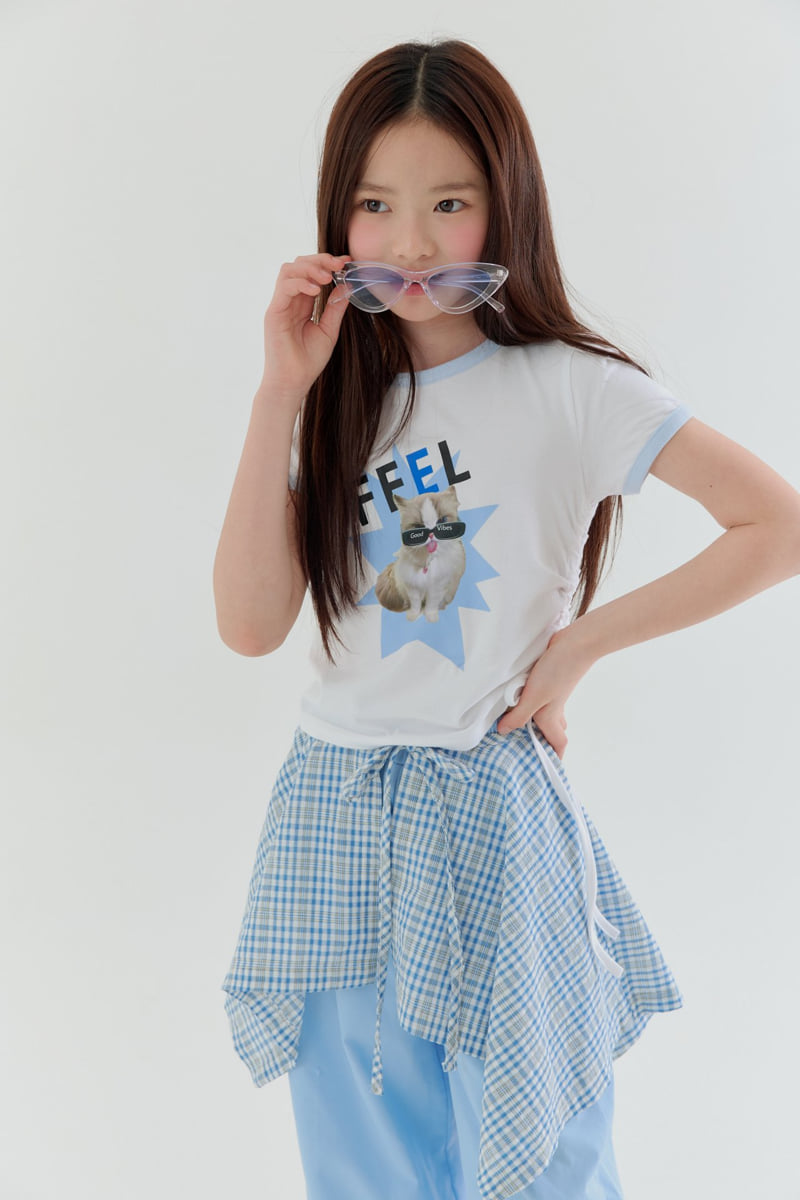Lilas - Korean Children Fashion - #kidsshorts - So Good Check Wrap - 9