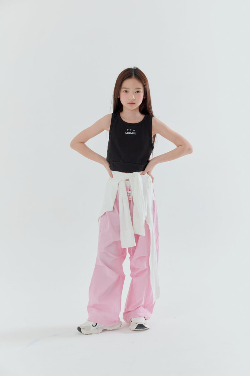 Lilas - Korean Children Fashion - #kidsshorts - Star Sleeveless - 3
