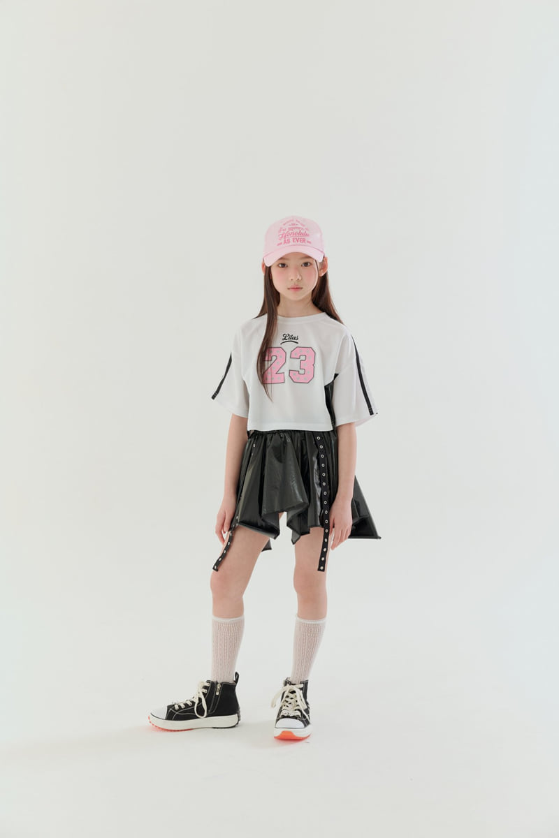 Lilas - Korean Children Fashion - #kidsshorts - Silver 23 Tee - 3