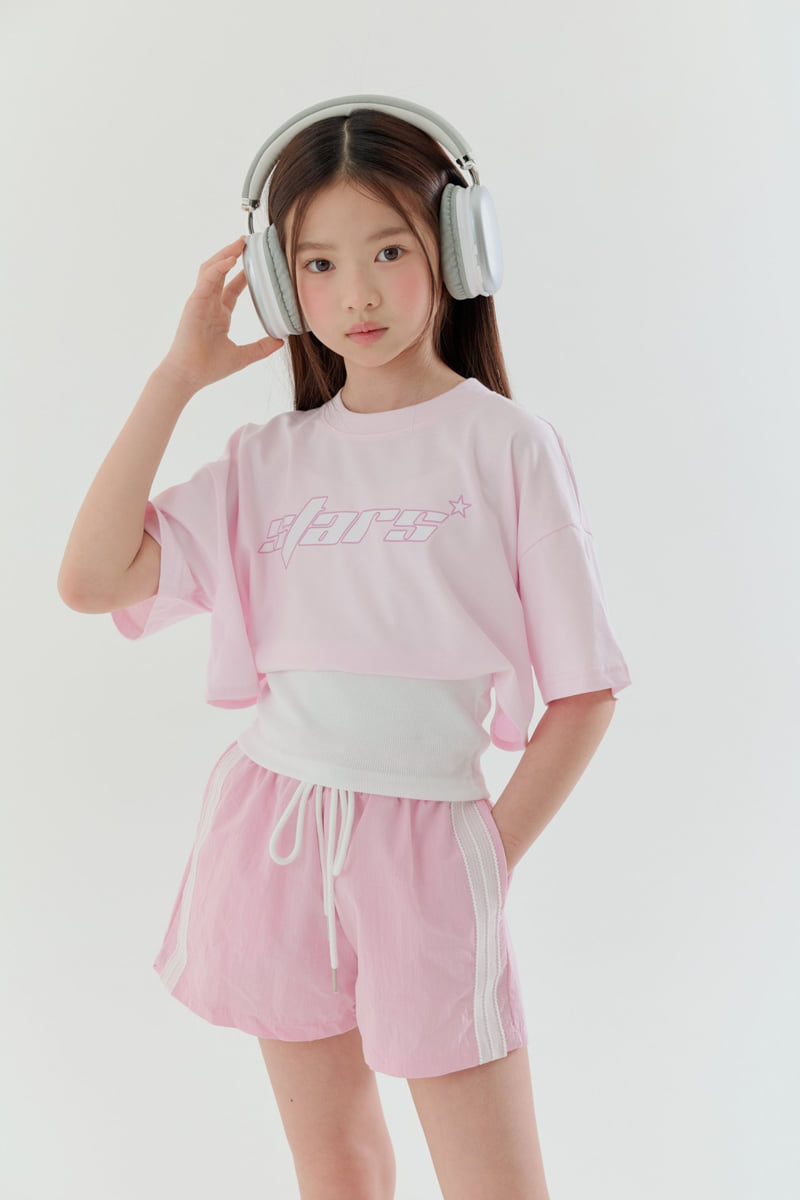 Lilas - Korean Children Fashion - #kidsshorts - One Pick Double Tee - 10
