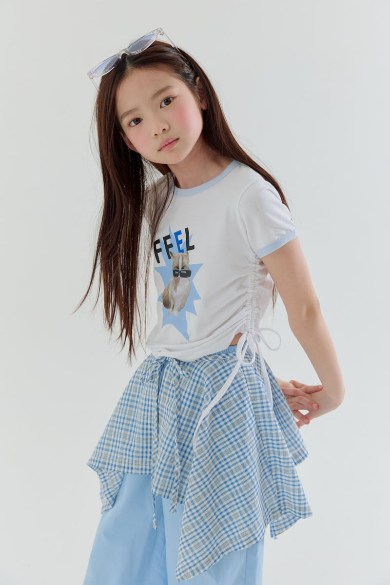 Lilas - Korean Children Fashion - #kidsstore - So Good Check Wrap - 10