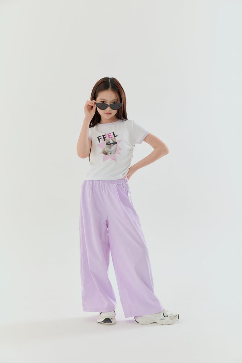 Lilas - Korean Children Fashion - #kidsstore - Ice Cool Wide Pants