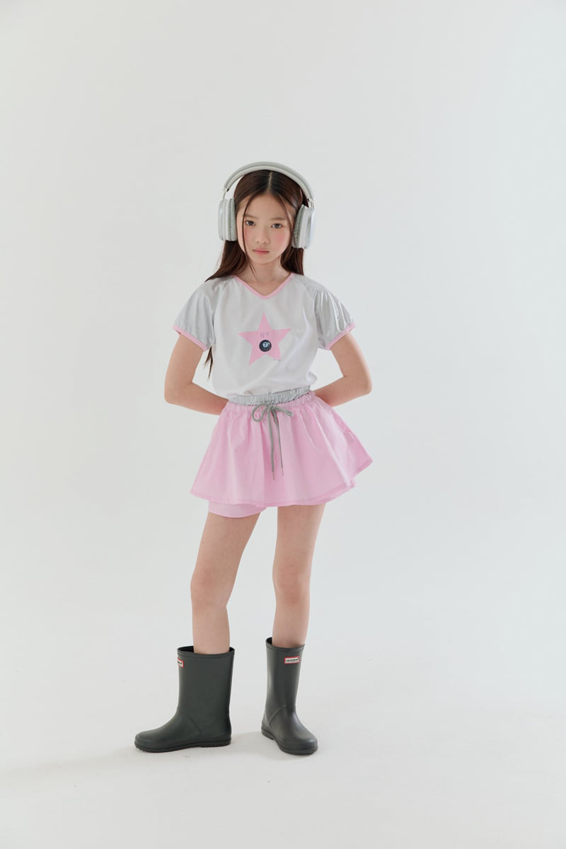 Lilas - Korean Children Fashion - #kidsstore - New York Double Skirt - 12