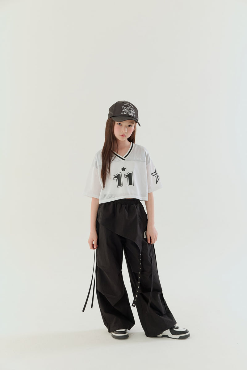 Lilas - Korean Children Fashion - #kidzfashiontrend - Eleven Double Layer Tee - 12